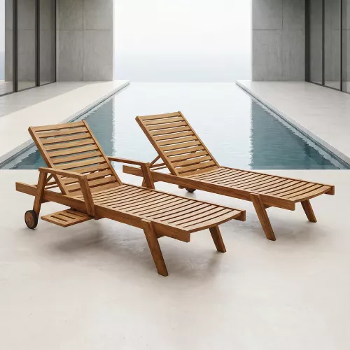 Swimming pool loungers
